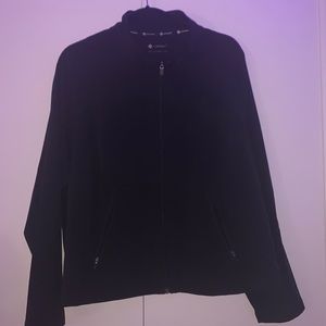 Back zip up jacket